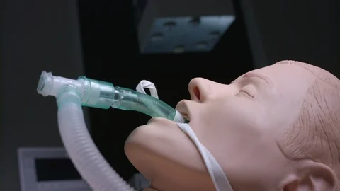 Dummy in Operating Theatre 스톡 동영상 93096598