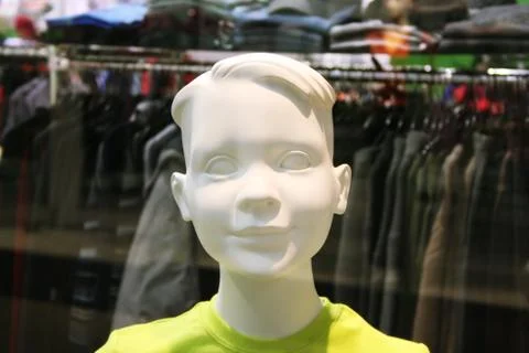 Dummy with a smile Stock Photos