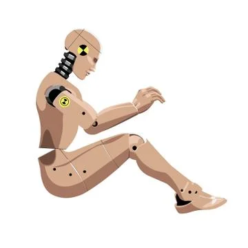 Dummy step two Stock Illustration