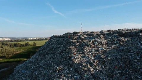 Dump. Ecology concept. Video stock 96003542