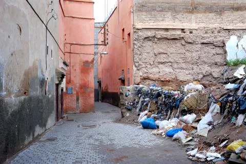 Dump in Marrakesh Stock-Fotos