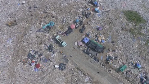 Dump moutain 스톡 동영상 84293553