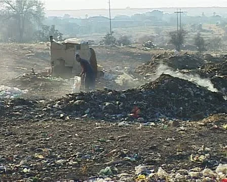 Dump site Stock Footage 11496744