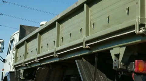 Dump Truck Stock Footage