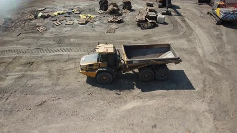 Dump Truck Stock Footage 199980356
