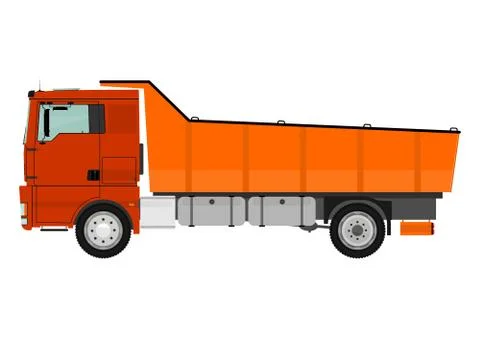 Dump truck Stock Illustration