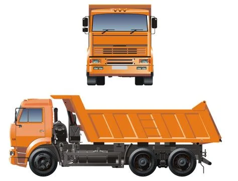Dump truck Stock Illustration