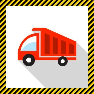 Dump truck 스톡 일러스트