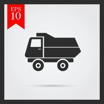 Dump truck 스톡 일러스트