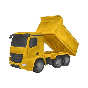 Dump Truck Illustration Stock Illustration