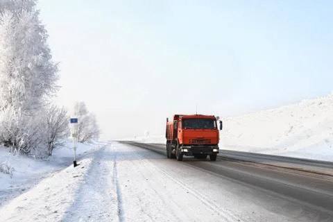 Dump truck Foto stock