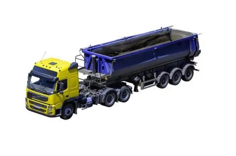 Dump truck Foto stock