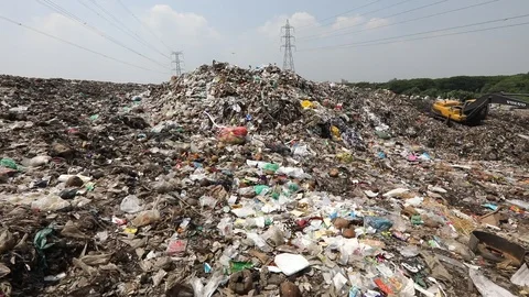Dump yard in Dhaka Video stock 97276221