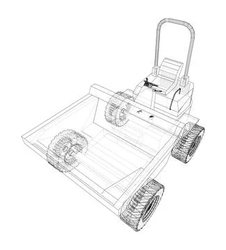 Dumper Truck. Vector Stock Illustration
