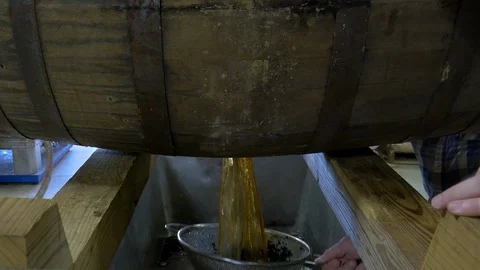 Dumping Barrel Stock Footage 115796632