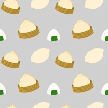 Dumping seamless pattern on background. Stock Illustration