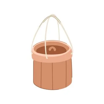 Dumpling bamboo steamer cartoon vector illustration Stock Illustration