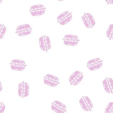 Dumpling dish glyph vector seamless pattern イラスト素材