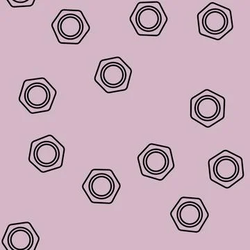 Dumpling food line vector seamless pattern イラスト素材