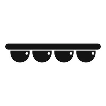 Dumpling making mold with four sections for asian cuisine Stock Illustration