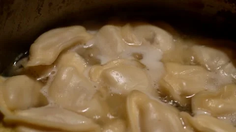 Dumplings is being prepared Stock Footage 250062515