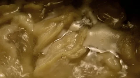 Dumplings is being prepared Stock Footage 250120240