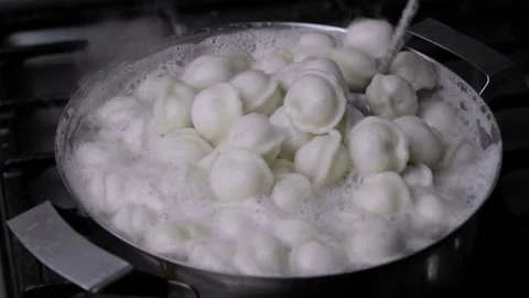 Dumplings Stock Footage 201804273