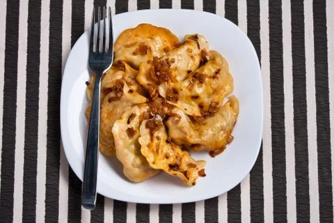 Dumplings with meat Fotos de archivo