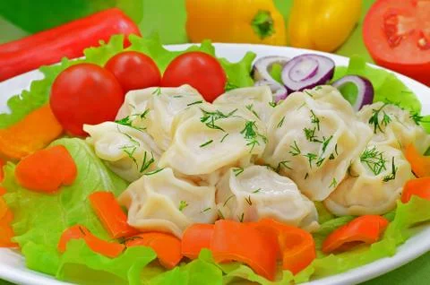 Dumplings Stock Photos