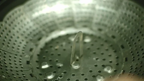 Dumplings on steamer Stock Footage 127732962