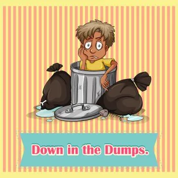 Dumps Stock Illustration