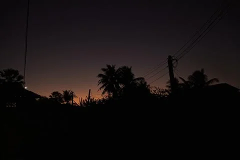 Dunas e parque eólico ao entardecer – Aracati, Ceará, Brasil Stock Photos