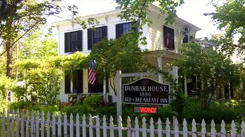Dunbar House Bed & Breakfast Inn Murphys CA 1 Stock Footage