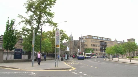 Dundee Art Gallery Stock Footage 8359189