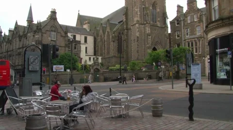 Dundee Cathedral Stock Footage 8359230