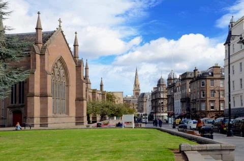 DUNDEE CITY CENTRE Stock Photos