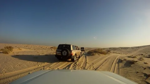 Dune Bashing 01 1/9 Stock Footage 87072767