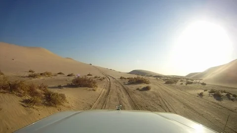 Dune Bashing 02 10/19 Stock Footage 87084900