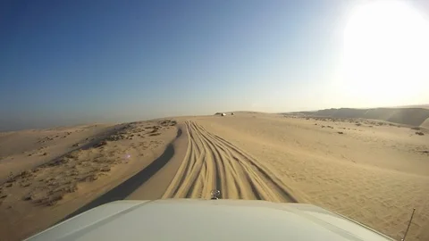 Dune Bashing 02 11/19 Stock Footage 87083547
