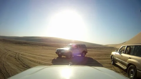 Dune Bashing 02 1/19 Stock Footage 87075112