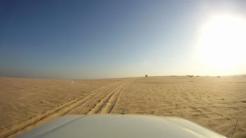 Dune Bashing 02 12/19 Stock Footage 87083787
