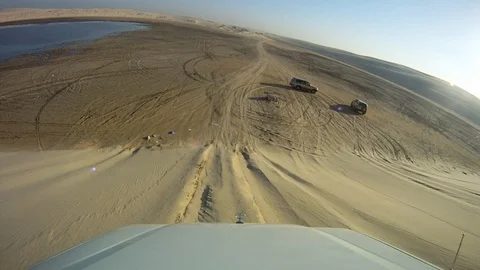 Dune Bashing  02 19/19 Stock Footage 87086612