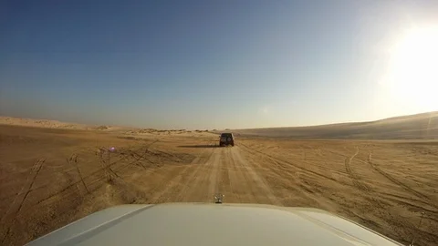 Dune Bashing 02 2/19 Stock Footage 87075116