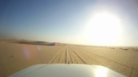 Dune Bashing  02 6/19 Stock Footage 87088914