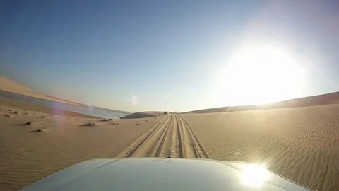 Dune Bashing 03 4/6 Stock Footage 87086454