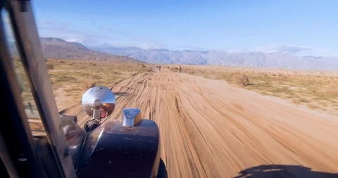 Dune Buggy Dips Stock Footage 91113262