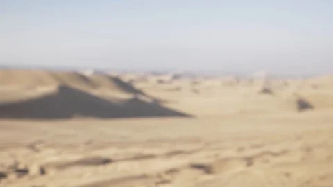 Dune buggy running on the immense sand dune of Huacachina, Ica, Peru. Stock Footage 125274207