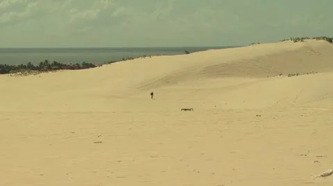 Dune Buggy on the Sand 4 Video stock 19246331