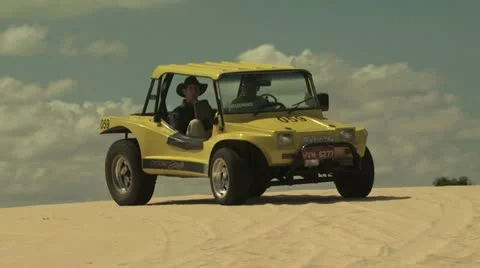Dune Buggy on the Sand 5 Video stock 19246416