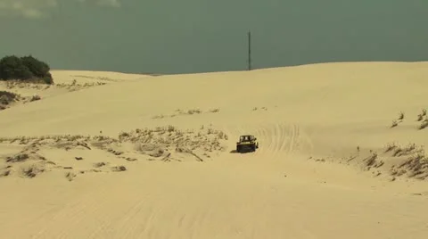 Dune Buggy on the Sand 8 스톡 동영상 19246644